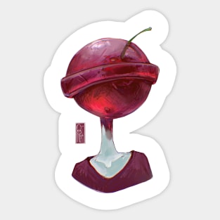 Cerise Sticker